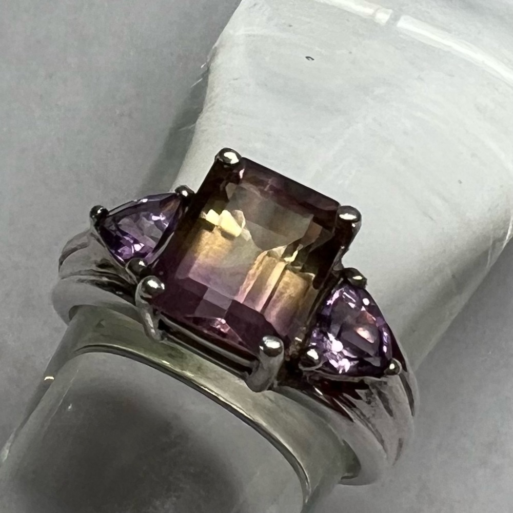 Clyde Duneier Ametrine and Amethyst Ring